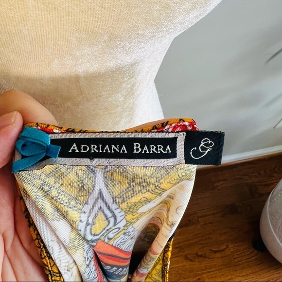 Adriana Barra Brazilian designer Buddhist print dress - Picture 7 of 7